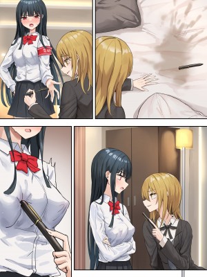 [ピリオデストラクション (ぴりぷん)] お嬢様学級委員長が貧困ギャルをお金でわからせようとする百合2_065