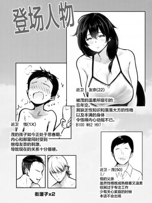 [アキレルショウジョ (アキレ)] 僕が先に好きだった義母がヤリチンのチャラ男たちに種付けされる夏2 [中国翻訳]_02