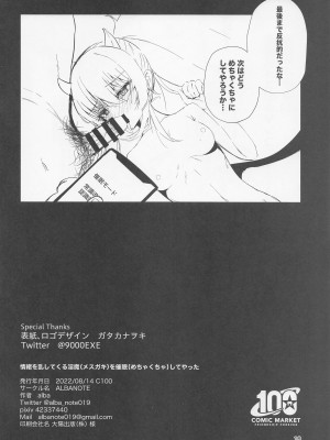 (C100) [ALBANOTE (alba)] 情緒を乱してくる淫魔(メスガキ)を催眠(めちゃくちゃ)してやった (ボンバーガール)_17
