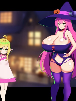 [メス堕ち亭]〜メス堕ちハロウィン〜 ふたなり魔女にメスにされちゃうエルフショタ_026