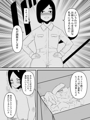 (同人誌) [蜂蜂蜂] 乳牛はクリを搾られる (オリジナル)_004