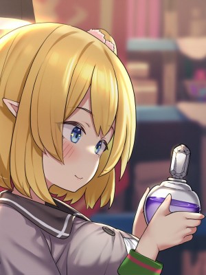 [はにわモナカ (エロッチ)] 森から出てきた、人間を知らないエルフの錬金術師 騙されバッドエンド編 [中国翻訳]_019