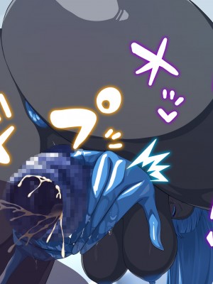 [シルキーハースト (神多二丞)]  マスターの性癖に何でも応えてくれる搾精用青粘膜アンドロイドさん_086