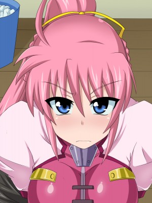 (同人CG集) [HINJYAKU] 気づいたら、いつの間にかキモブタ男のオチ○ポ穴に作り変えられていた女の子のお話～気高き騎士の末路編～ (魔法少女リリカルなのは)_0037_0~1