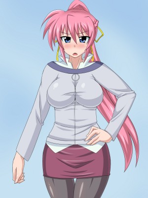 (同人CG集) [HINJYAKU] 気づいたら、いつの間にかキモブタ男のオチ○ポ穴に作り変えられていた女の子のお話～気高き騎士の末路編～ (魔法少女リリカルなのは)_0548_0~1