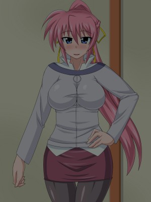 (同人CG集) [HINJYAKU] 気づいたら、いつの間にかキモブタ男のオチ○ポ穴に作り変えられていた女の子のお話～気高き騎士の末路編～ (魔法少女リリカルなのは)_0617_0~1
