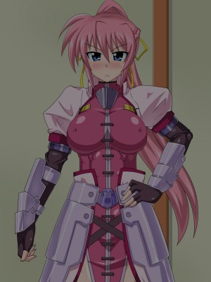 (同人CG集) [HINJYAKU] 気づいたら、いつの間にかキモブタ男のオチ○ポ穴に作り変えられていた女の子のお話～気高き騎士の末路編～ (魔法少女リリカルなのは)_0975_0~1