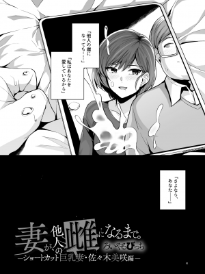 [ろいやるびっち (haruhisky)] 妻が、他人の雌になるまで―ショートカット巨乳妻・佐々木美咲編― [DL版]_83