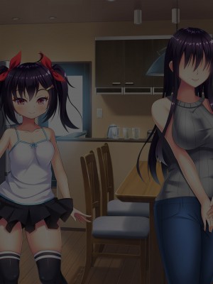 (同人CG集) [あすなろ式爆弾 (ひのき丸)] メスガキの誘惑に勝てる訳ないだろ!!～妻が連れてきた娘は理想の女の子でした～_126_08_0000_01