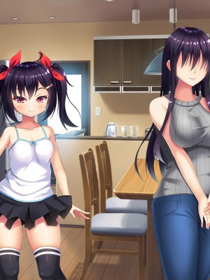 (同人CG集) [あすなろ式爆弾 (ひのき丸)] メスガキの誘惑に勝てる訳ないだろ!!～妻が連れてきた娘は理想の女の子でした～_128_08_0002_03