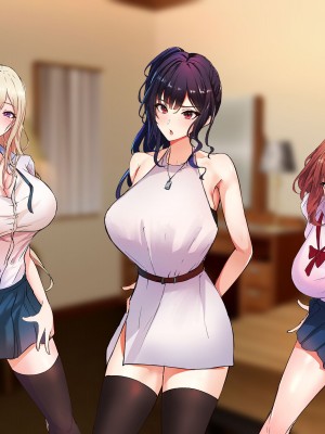 [にゃりす] サイコウのエモノ～彼女との初セッ●ス前にビーチJ●二人に童貞を狩られる話～_413