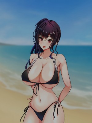 [にゃりす] サイコウのエモノ～彼女との初セッ●ス前にビーチJ●二人に童貞を狩られる話～_013