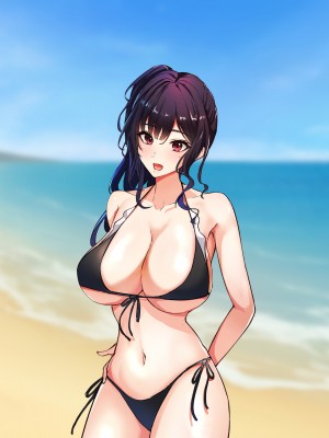 [にゃりす] サイコウのエモノ～彼女との初セッ●ス前にビーチJ●二人に童貞を狩られる話～_330