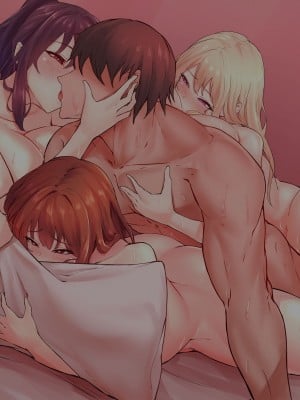 [にゃりす] サイコウのエモノ～彼女との初セッ●ス前にビーチJ●二人に童貞を狩られる話～_217