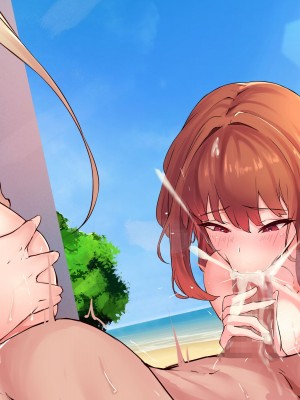 [にゃりす] サイコウのエモノ～彼女との初セッ●ス前にビーチJ●二人に童貞を狩られる話～_305