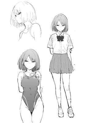 [エノキドォ] 生真面目競泳女子、性に溺れる [葱鱼个人汉化] [DL版]_27