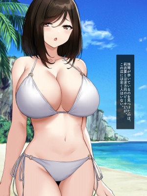 [クレドソフィア] 寝取らせビーチで孕ませ懇願!!エロ性器に妊確ザーメン中出しされる爆乳セフレ_051