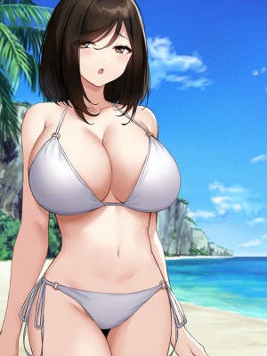 [クレドソフィア] 寝取らせビーチで孕ませ懇願!!エロ性器に妊確ザーメン中出しされる爆乳セフレ_250