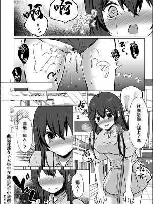 [ことまろ] ラクロス部女子大生×満員電車で弄られて [中国翻译]_15