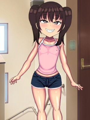 (同人CG集) [ママの匂い (褌)] メスガキロリビッチがよわよわザコおじさんの幼妻になっちゃう話_003
