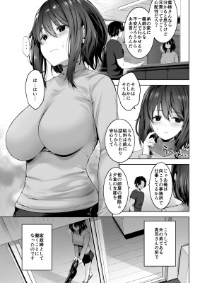 (同人誌) [せつなさみだれ (天空太一)] 義弟の家政婦をする人妻 夫の知らない間に寝取られてゆく日々 (オリジナル)_08