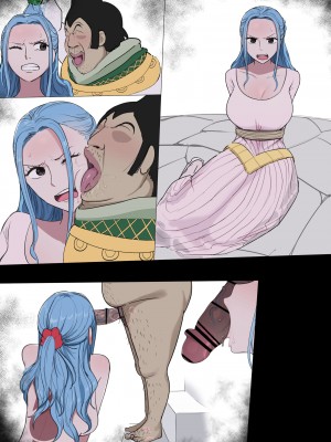[giga] ビビ×天竜人 奴隷堕ち 玉舐めフ〇ラ (ワンピース)_6