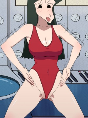 [だんごや (だんごろう)] 懐かし映画おねいさん大集合 (クレヨンしんちゃん)_763