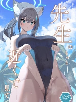 [お風呂入ったえらい (ミリ)] 先生。もっと近くで見て (ブルーアーカイブ) [DL版]