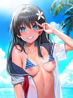 [40010壱号 (40010試作型)] 佐天さん、イメージビデオを撮る 夏 (とある科学の超電磁砲) [DL版]_05