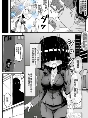 [きーぷあうと] 裏で変身ヒロインやってる地味巨乳OLがセクハラ上司に正体バレして犯されるお話 [中国翻訳]_03