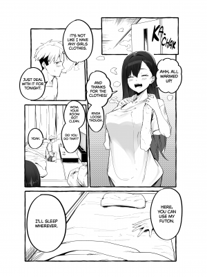 [フグタ家] 巨乳元カノを泊めてあげたらお礼に搾り取られまくった話。[無修正][英訳][DL版]_008