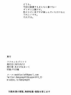 (C102) [かるかにすと (あかがねまいく)] フクロノネズミトリ (グランブルーファンタジー)_21