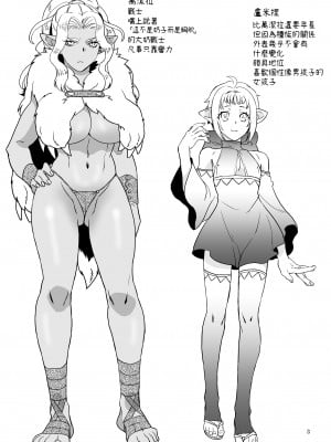 [QUARTER.]  巨根の領主とチョロい女戦士 [中国翻訳]_03