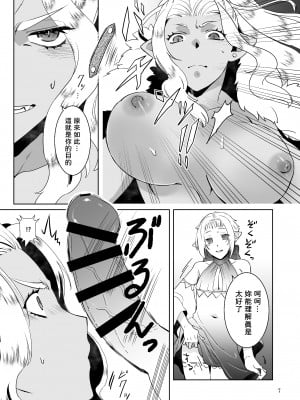 [QUARTER.]  巨根の領主とチョロい女戦士 [中国翻訳]_07