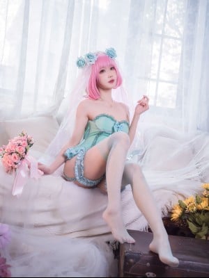 阿包也是兔娘 -王女梦梦 婚纱内衣_09