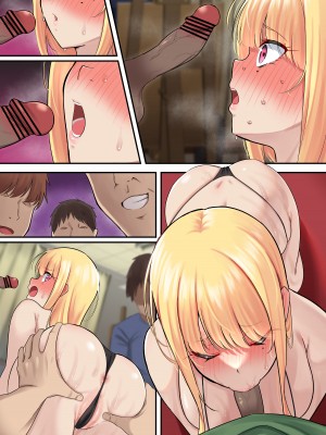 [November. (nanohana)] デッサンモデルのバイト中に媚薬塗られた金髪巨乳ギャル_61