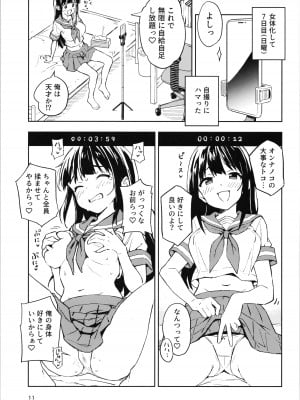 [みら国 (やすみみらきち)] 1ヶ月妊娠しなければ男に戻れる話(1)_11