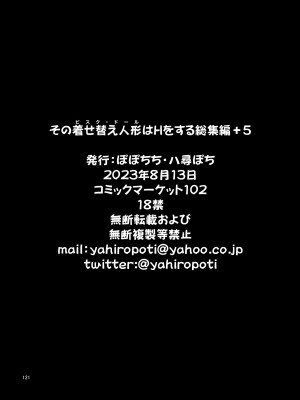 [ぽぽちち (八尋ぽち)] その着せ替え人形はHをする総集編＋5_121