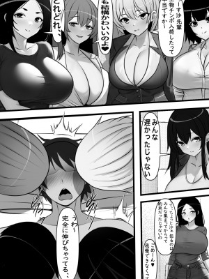 貞操逆転都市 騙されて入会したヤリサー集団♀のリーダーがどう見ても初恋のお姉さんなのだが、、、_36