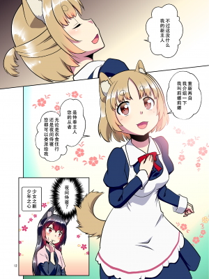 [梺乃屋 (梺乃みこと)] 目が覚めたらケモミミ少女になっていたお話 [天煌汉化组] [DL版]_12