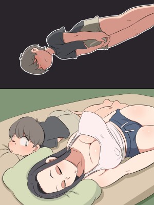 [熊笹] 酔って寝ちゃったお姉ちゃん_32