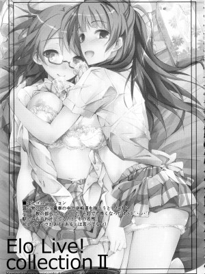 (C88) [八木崎銀座 (八神秋一)] Elo Live! collection II (ラブライブ!)_041