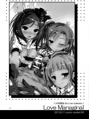 (SC63)  [八木崎銀座 (八神秋一)] Elo Live! collection I (ラブライブ!)_067