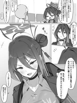 [アーモンドマン] 頭カンフーなレイジョちゃんと勝負！ (ブルーアーカイブ)