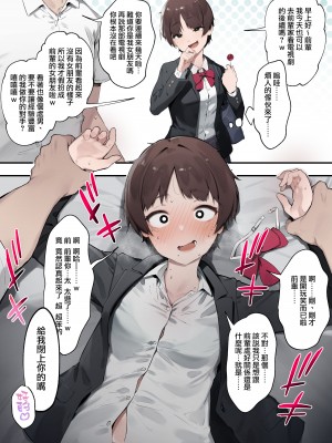 [にぎりうさぎ] うるさい後輩を押し倒したらおとなしくなった話｜把煩人的後輩推倒後就變得聽話的故事 [天帝哥個人漢化]_2