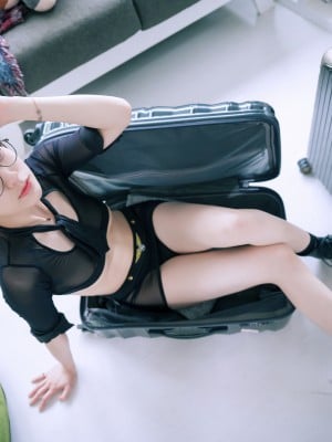 LeTheKhaos -[JVID] Dark Flight Attendant (P)_Jvid Dark Flight Attendant_Allasiangirls.net (107)