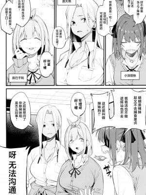 (C102) [ぴこりん! (スピリタス太郎)] 女、3人。 [中国翻訳]_04