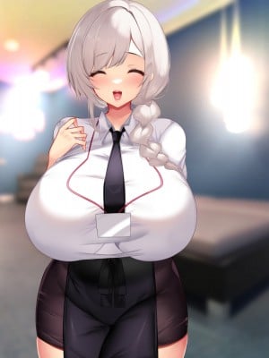 [親子丼 (貞五郎)] 冷静無口な低身長爆乳日雇い学生アルバイターイマちゃんとおっとりあらあら爆乳ママのドスケベ業務をこなす日々_0576