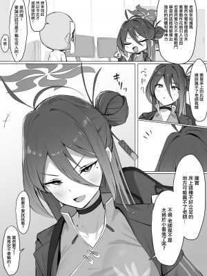 [アーモンドマン] 頭カンフーなレイジョちゃんと勝負！ (ブルーアーカイブ) [中国翻訳]