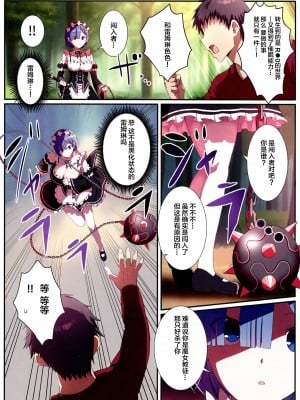 (C102) [難民ふぇすてぃばる (ぎヴちょこ)] レムりんと結婚即ハメえッちッち (Re：ゼロから始める異世界生活) [中国翻訳]_06